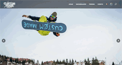 Desktop Screenshot of custommadesnowboards.com
